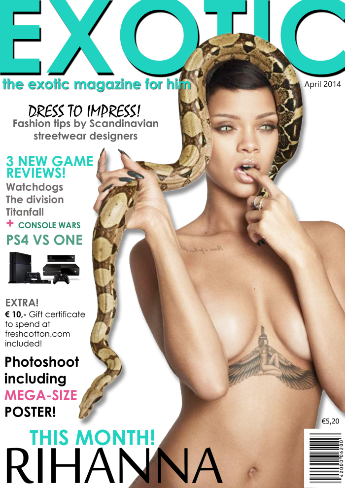 Exotic Magazine Cover 1